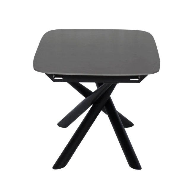 Extendable dining table BROK - gray