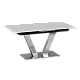 Extendable dining table DUKLA - gray