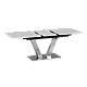Extendable dining table DUKLA - gray