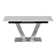Extendable dining table DUKLA - gray