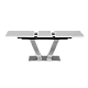 Extendable dining table DUKLA - gray