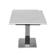 Extendable dining table DUKLA - gray