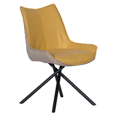 Dining chair HALTON - yellow DX-033