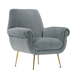 Armchair HILDA - gray V