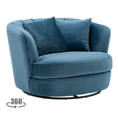 Armchair VIGO - blue HLR
