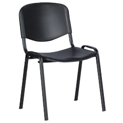 Visitor chair Carmen 1136 H - black