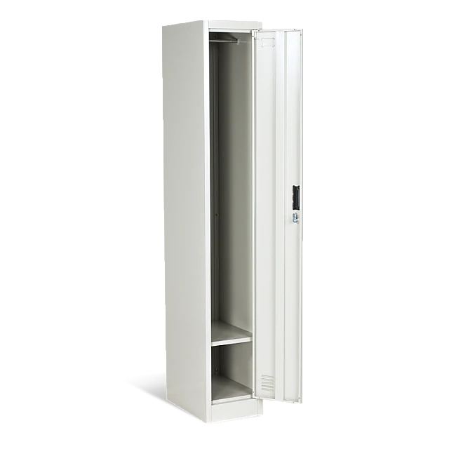 Метален шкаф Carmen CR-1242-1 L - сив