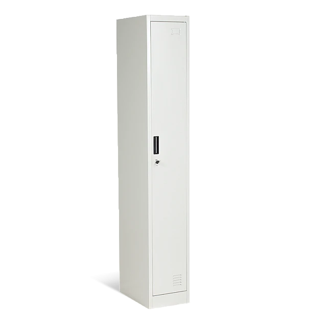 Метален шкаф Carmen CR-1242-1 L - сив