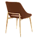 Dining chair LUTON - light brown 7