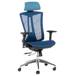 Ergonomic chair Carmen 7577 - blue