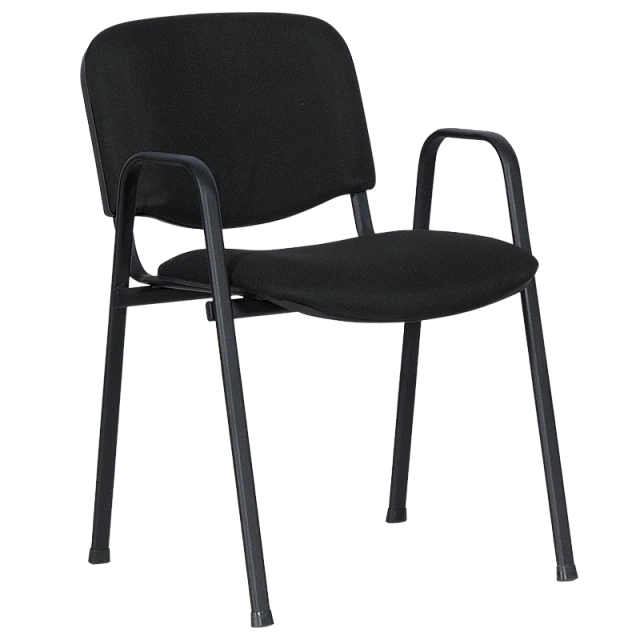 Visitor chair Carmen 1137 LUX - black