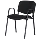 Visitor chair Carmen 1137 LUX - black
