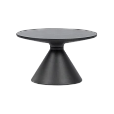 Coffee table ZARY 2 - white - black