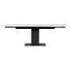 Extendable dining table JURATA - white