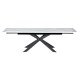 Extendable dining table ELK - white