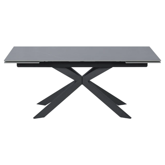 Extendable dining table ELK - gray