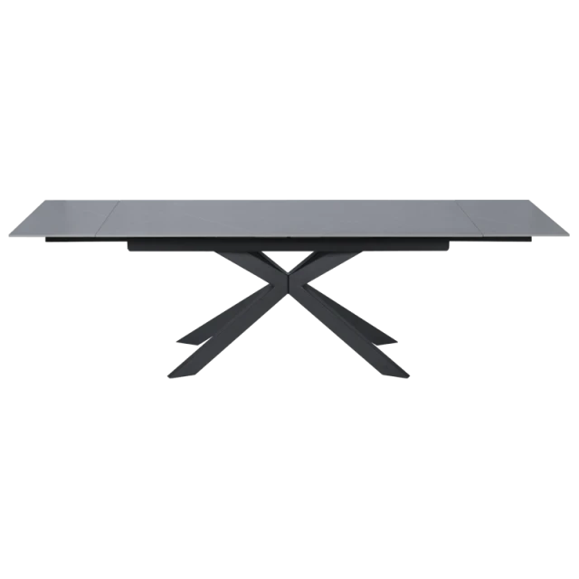 Extendable dining table ELK - gray