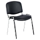 Visitor chair Carmen 1135-1 LUX - black N