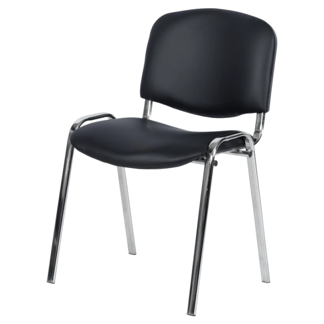 Visitor chair Carmen 1135-1 LUX - black N