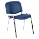 Visitor chair Carmen 1135-1 LUX - dark blue N