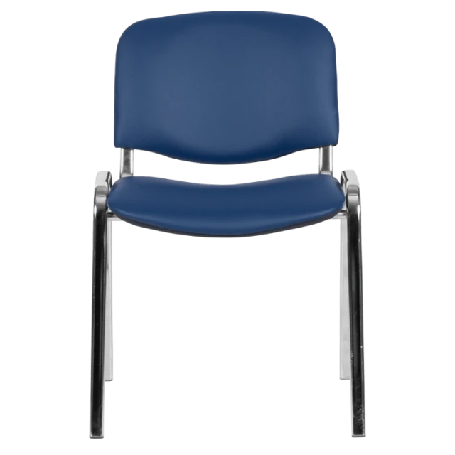 Visitor chair Carmen 1135-1 LUX - dark blue N
