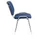 Visitor chair Carmen 1135-1 LUX - dark blue N