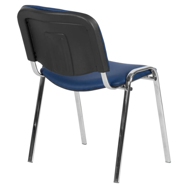 Visitor chair Carmen 1135-1 LUX - dark blue N