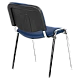 Visitor chair Carmen 1135-1 LUX - dark blue N