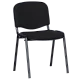 Visitor chair Carmen 1130 H FR - black