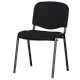Visitor chair Carmen 1130 H FR - black