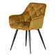Dining chair LATINA - yellow