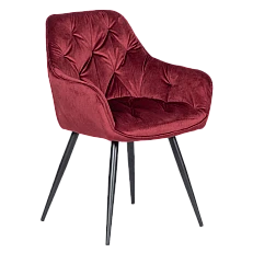 Dining chair LATINA - burgundy