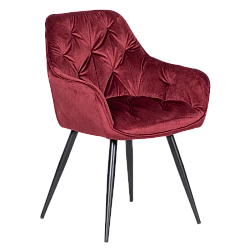 Dining chair LATINA - burgundy