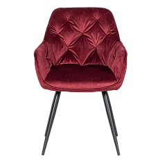 Dining chair LATINA - burgundy