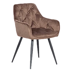 Dining chair LATINA - brown