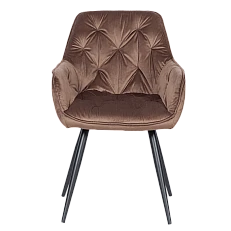 Dining chair LATINA - brown