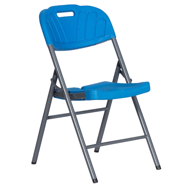 Folding catering chair Carmen 9936 - blue