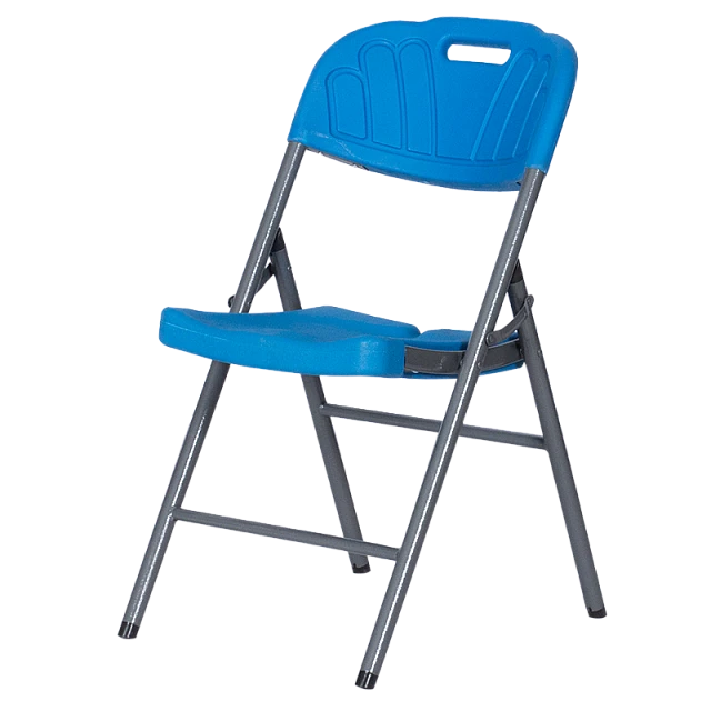 Folding catering chair Carmen 9936 - blue