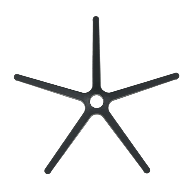 Office chair star - 300 mm - polypropylene - black
