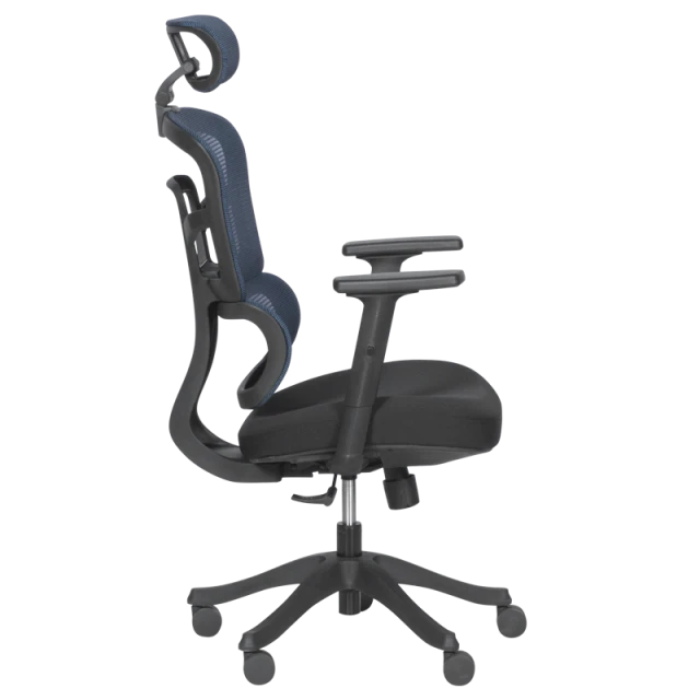 Ergonomic chair Carmen 7582 - blue-black