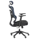 Ergonomic chair Carmen 7582 - blue-black