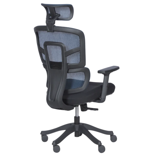 Ergonomic chair Carmen 7582 - blue-black