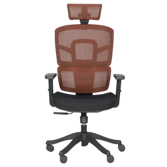Ergonomic chair Carmen 7582 - orange-black