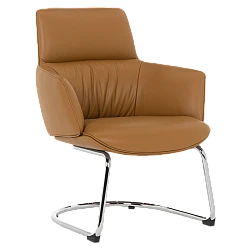 Visitor chair KELLS - coffee