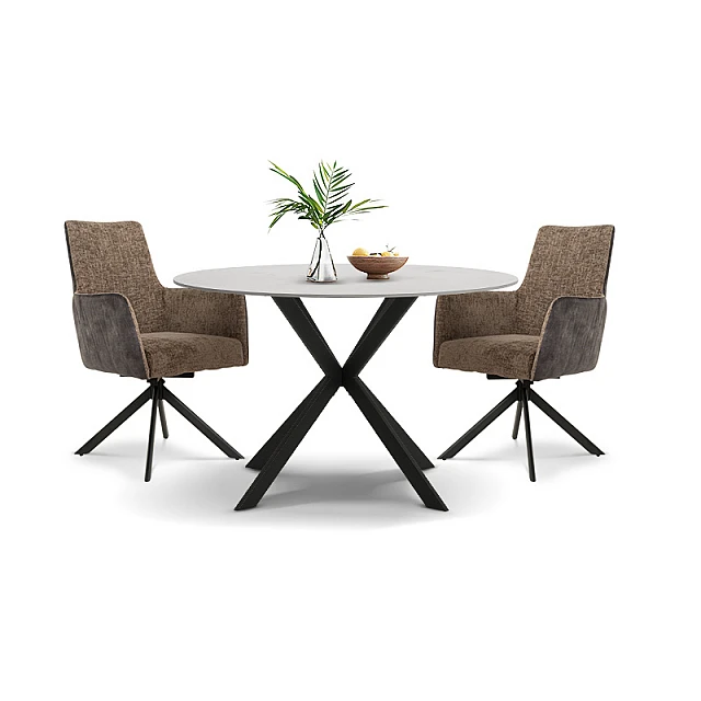 Dining table FORLI - white