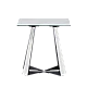 Side table ADAM E - white