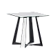 Side table ADAM E - white