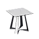 Side table ADAM E - white