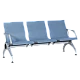 Visitor bench with 3 seats Carmen CR-1034-4 - blue
