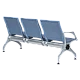Visitor bench with 3 seats Carmen CR-1034-4 - blue